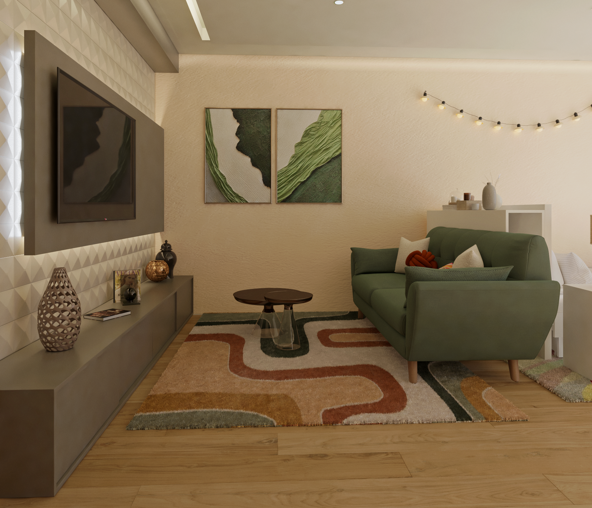 Bedroom 3D Render Camera 3