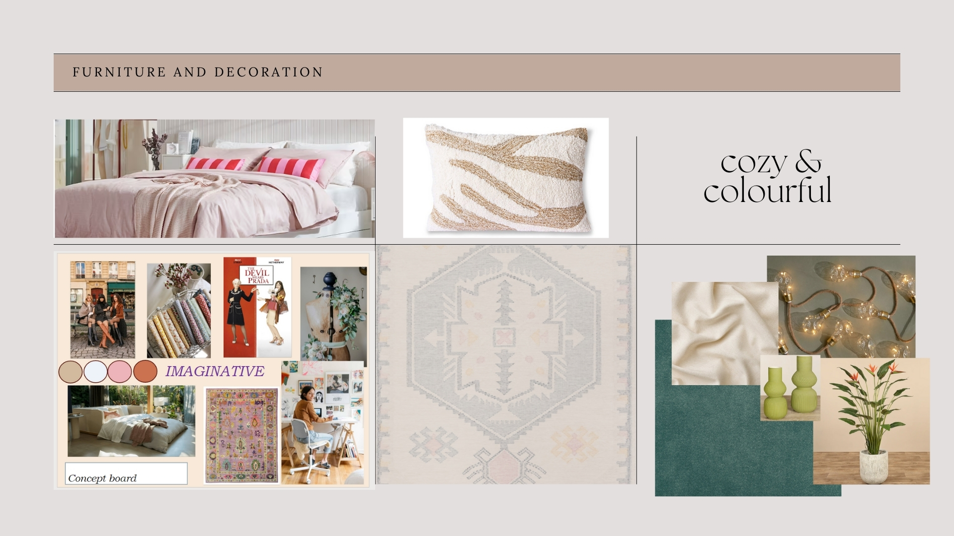 Bedroom Furniture and Decoration